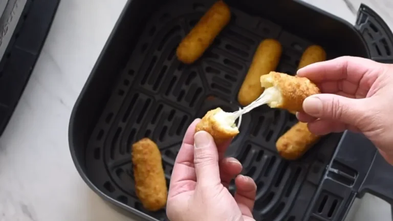 Frozen Cheese Sticks in Air Fryer